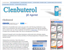 Tablet Screenshot of clenbuterol.net